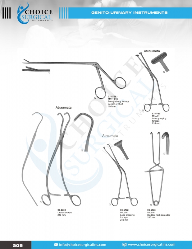 Gall Duct Forceps&Probes&Scissors&Kidney Forceps, Urinary Instruments, Trocars